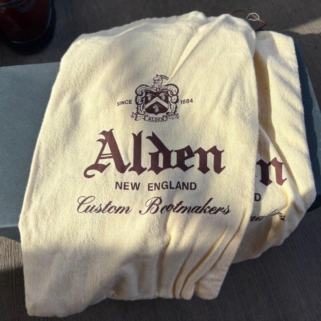 マッシ【Alden】2160 コードバン サイズ9D(27cm)