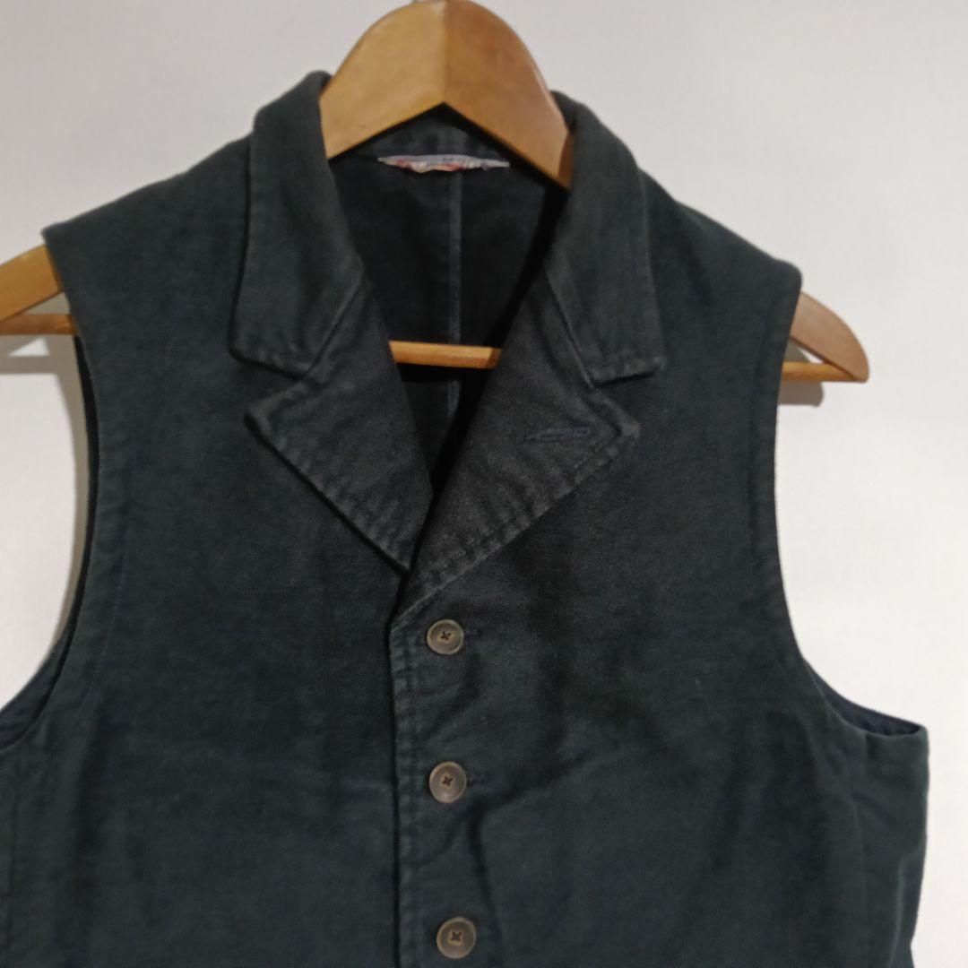 45R コットンモールスキンベスト　ジレUmii908