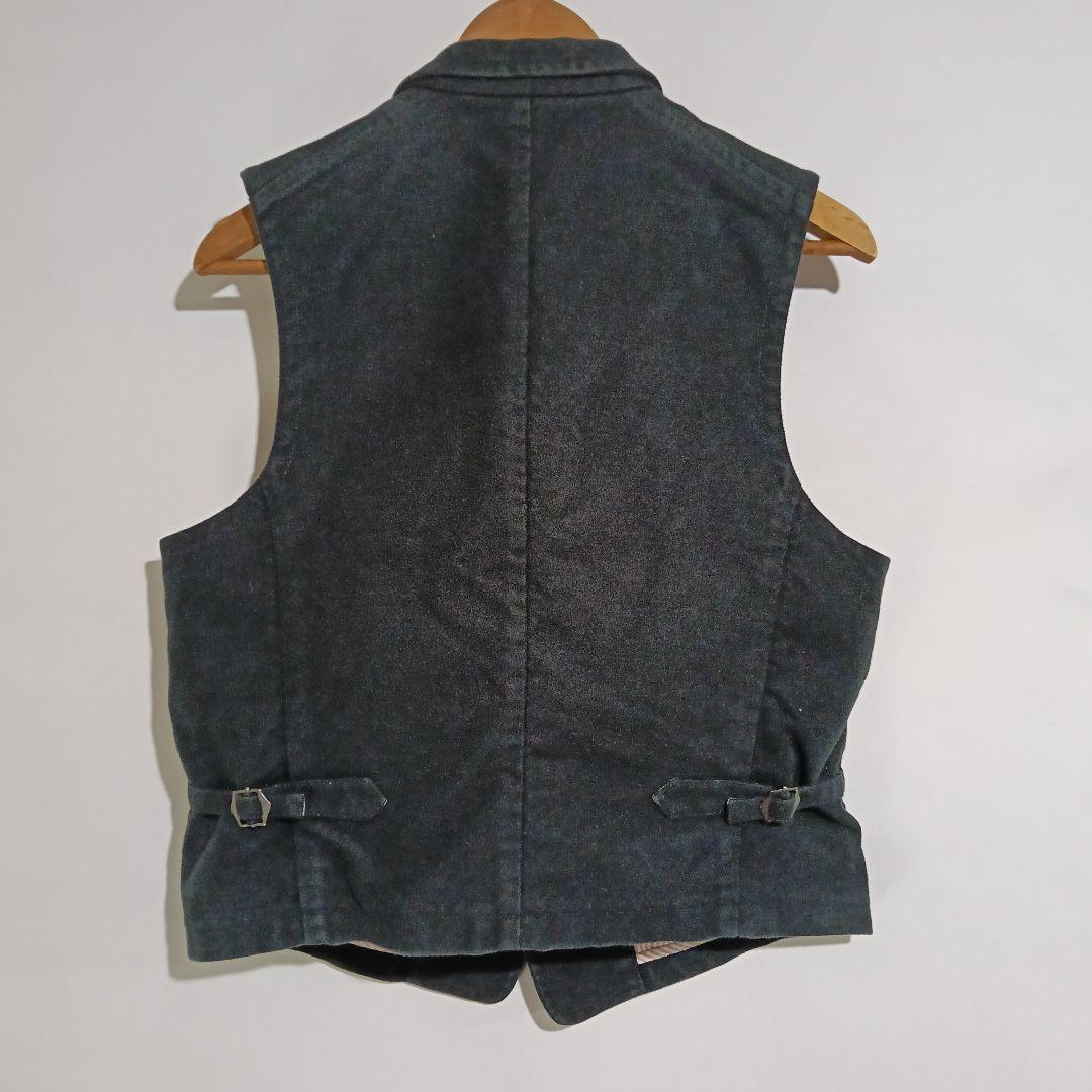 45R コットンモールスキンベスト　ジレUmii908