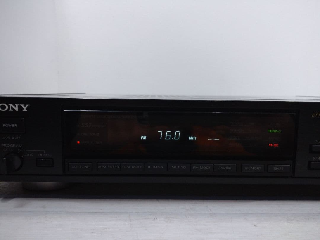 ジャンク SONY ソニー FM AM チューナー ST-S333ESXⅡ