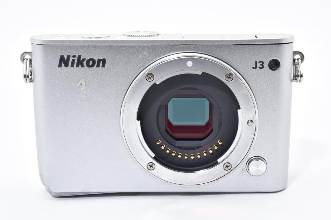 【箱付き】 Nikon ニコン 1 J3 シルバー ボディ ミラーレス一眼カメラ