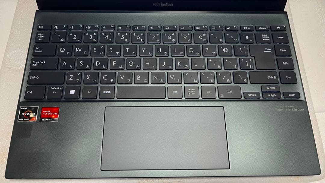 Windowsノート本体 ASUS Zenbook14 Ryzen7 4700U/8GB/512GB