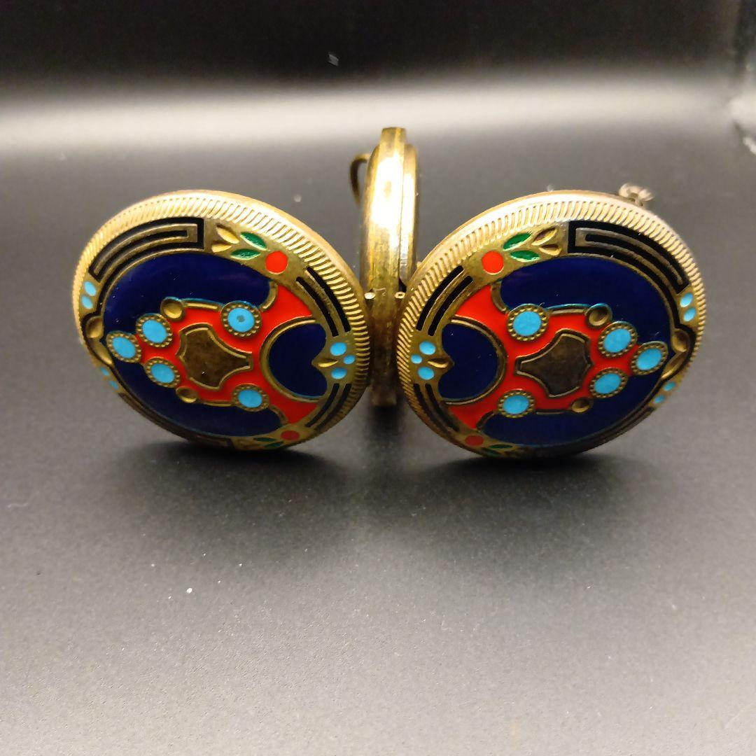 OMEGA 懐中時計 イエロー文字盤 金属製　手巻き　稼働品