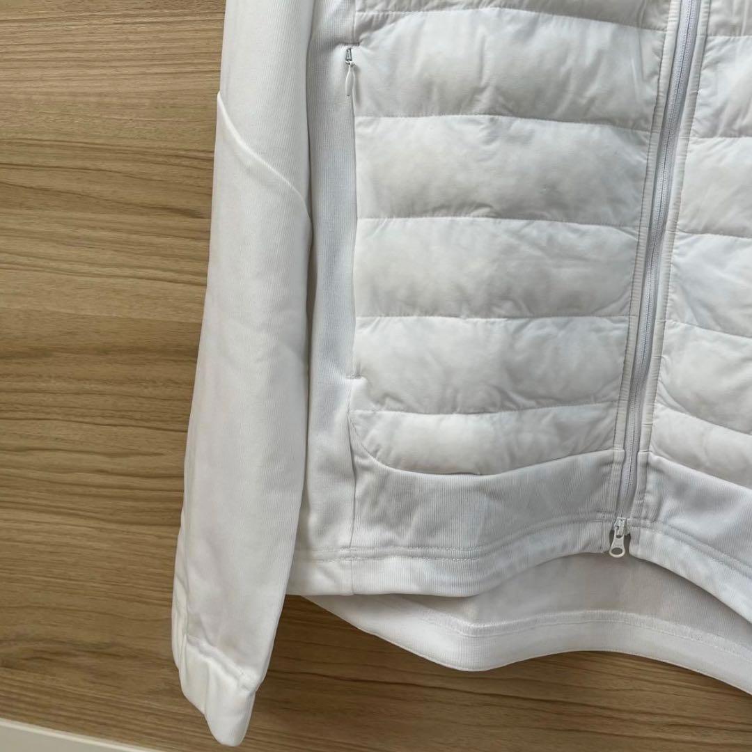 新品★49,500円 PGG パーリーゲイツ 中綿ダウンジャケット 白×黒ロゴM