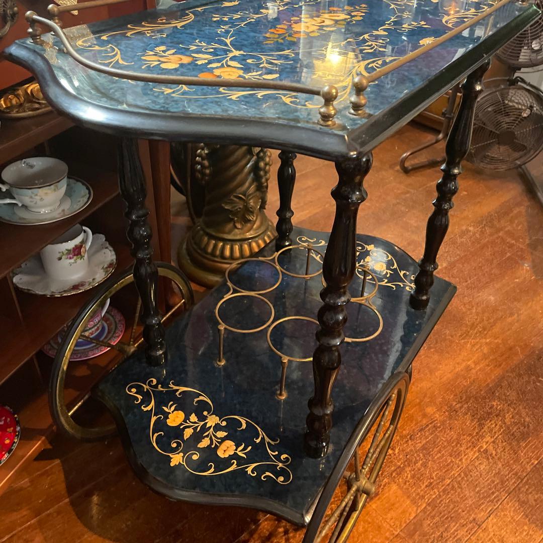 イタリア製 キッチンワゴン ティーワゴン サービスワゴン