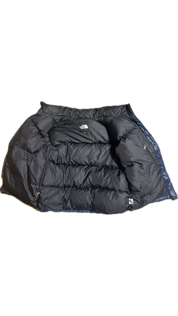 The North Face ダウンジャケット 700ネイビー/ブラック