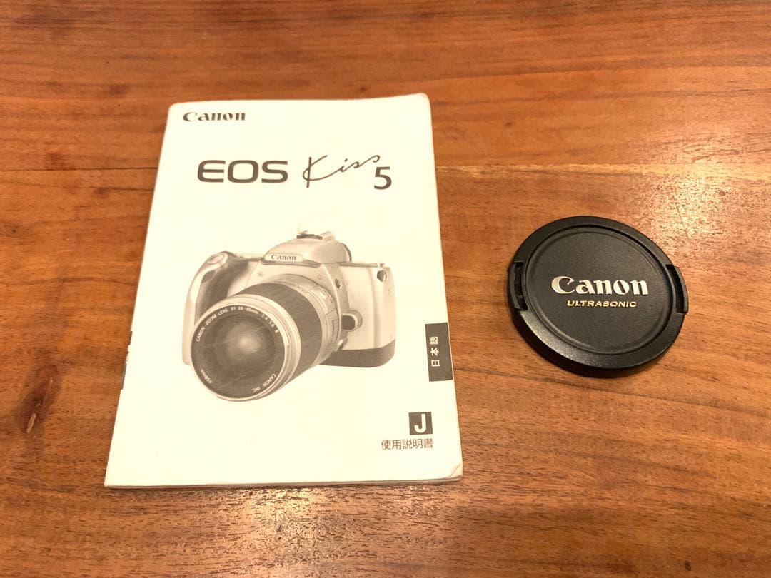CANON EOS kiss 5 キヤノン　フィルムカメラ　レンズセット