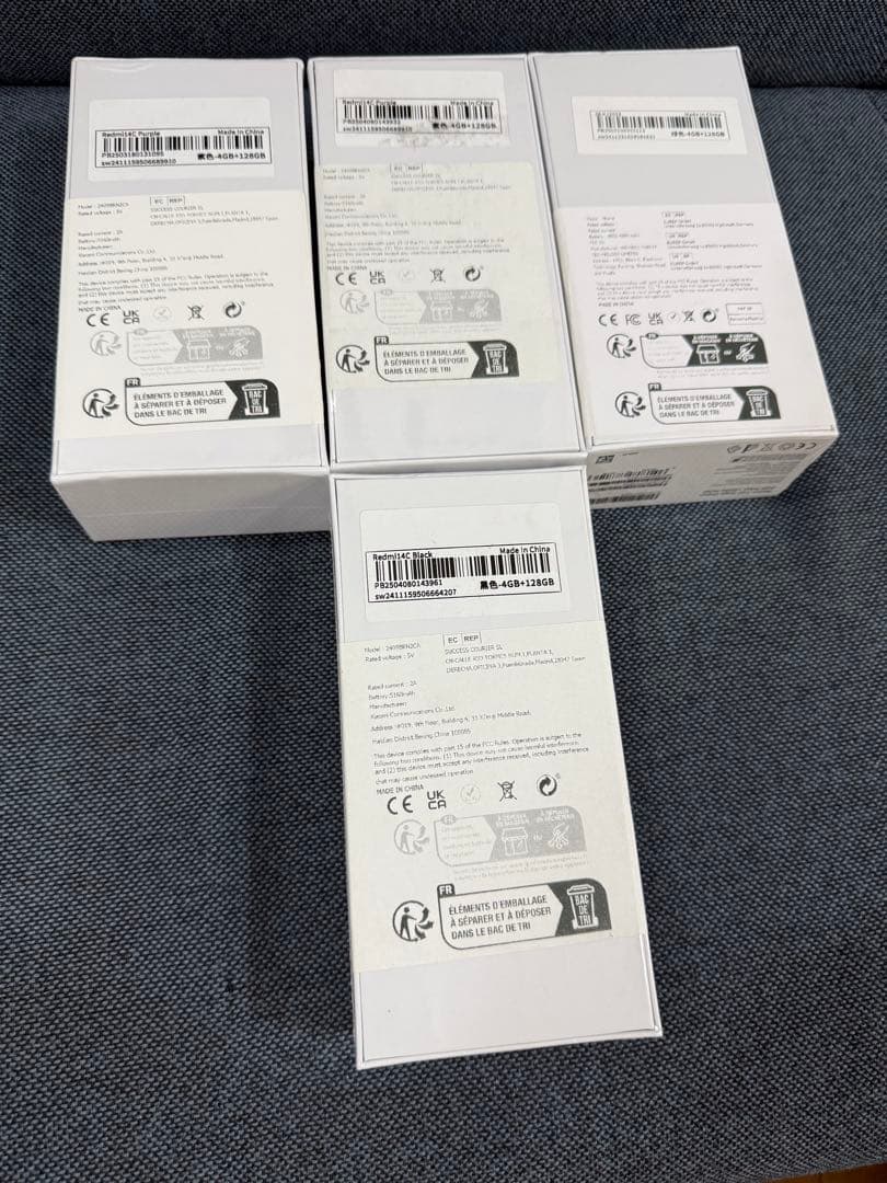 Redmi 14C 8GB 128GB 新品 x4台
