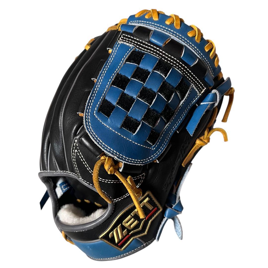 美品 ZETT 軟式 内野 グローブ 源田 モデル ゼット BRGPRO