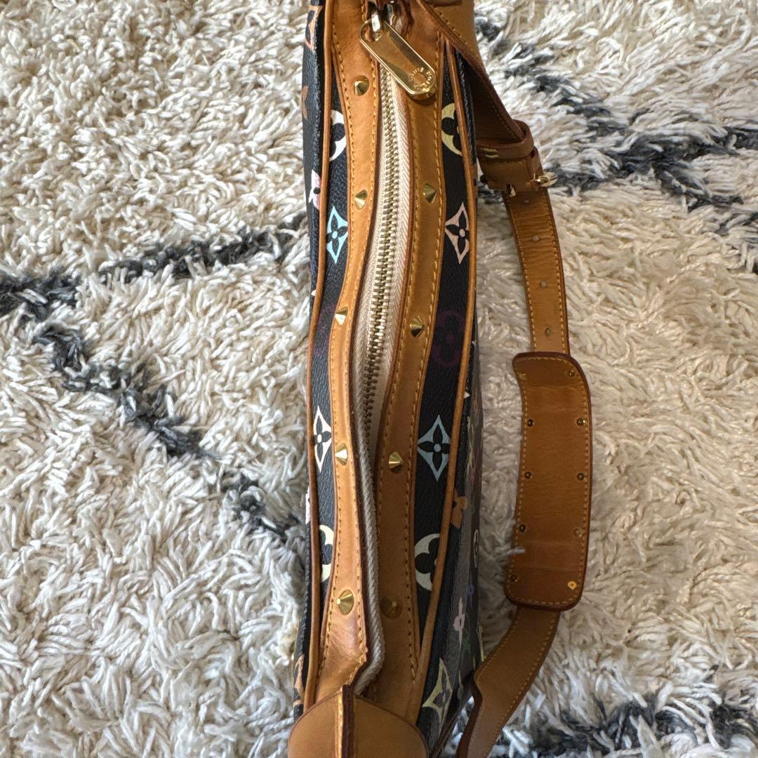 最終値下げ！Louis Vuitton ショルダーバッグ 黒/マルチカラー