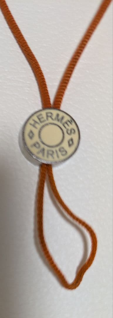 HERMES エルメス ストラップ 箱付き オレンジ色 携帯