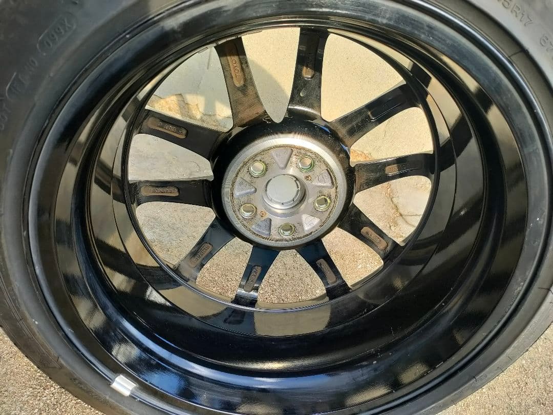 【ぴー】GR86 SZ 純正ホイール 純正装着タイヤ ①