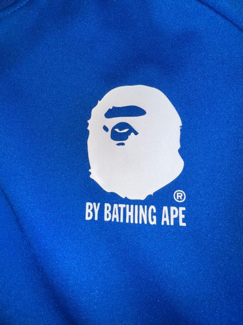 A BATHING APE ブルートラックジャケット Ｌ