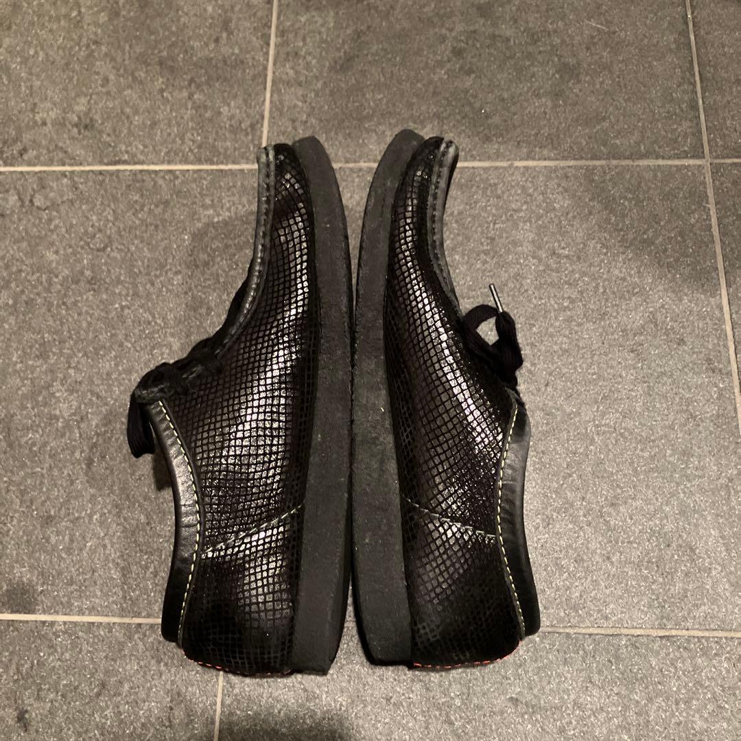 【入手困難】ワコマリア×クラークス ワラビー 23ss 蛇柄 クロコダイル