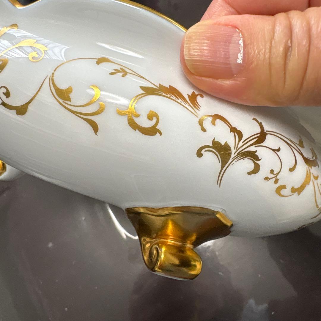 Noritake 限定版 青いバラの鉢皿
