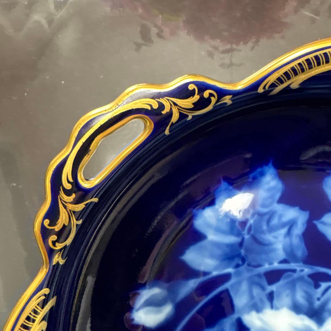 Noritake 限定版 青いバラの鉢皿