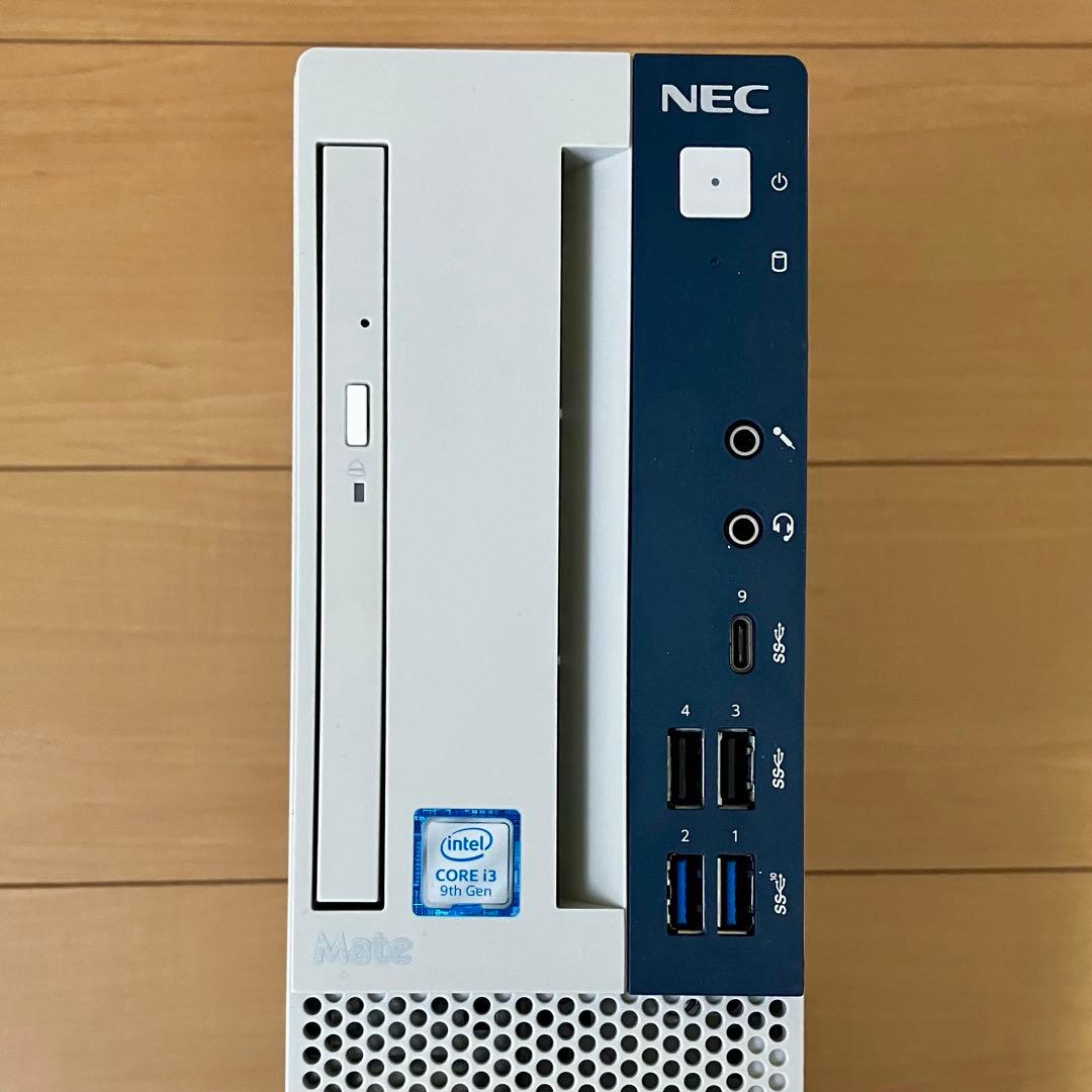 NEC Mate Windows11 i3-9100 16GB 新品SSD