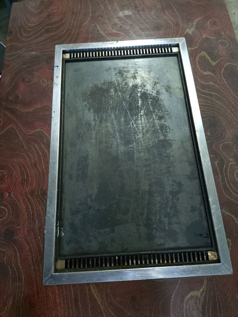 香取お好み焼き、鉄板テーブルLP