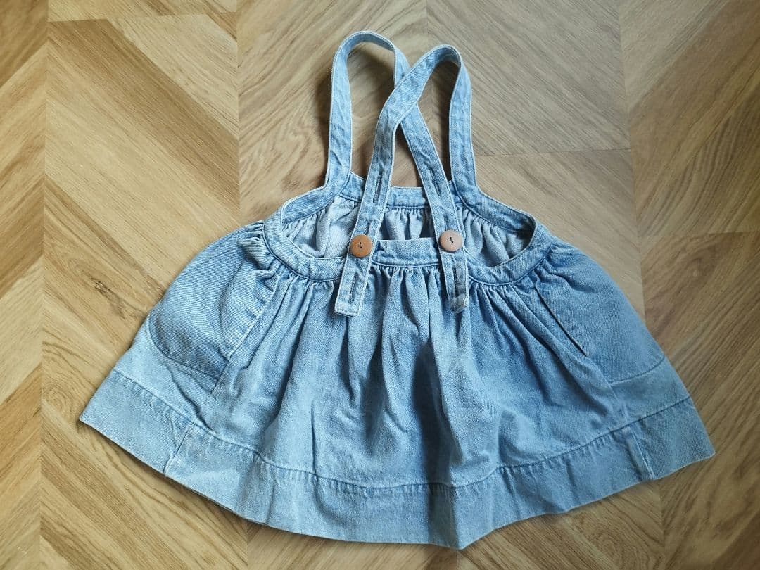 soor ploom Eloise pinfore 2y デニムスカート