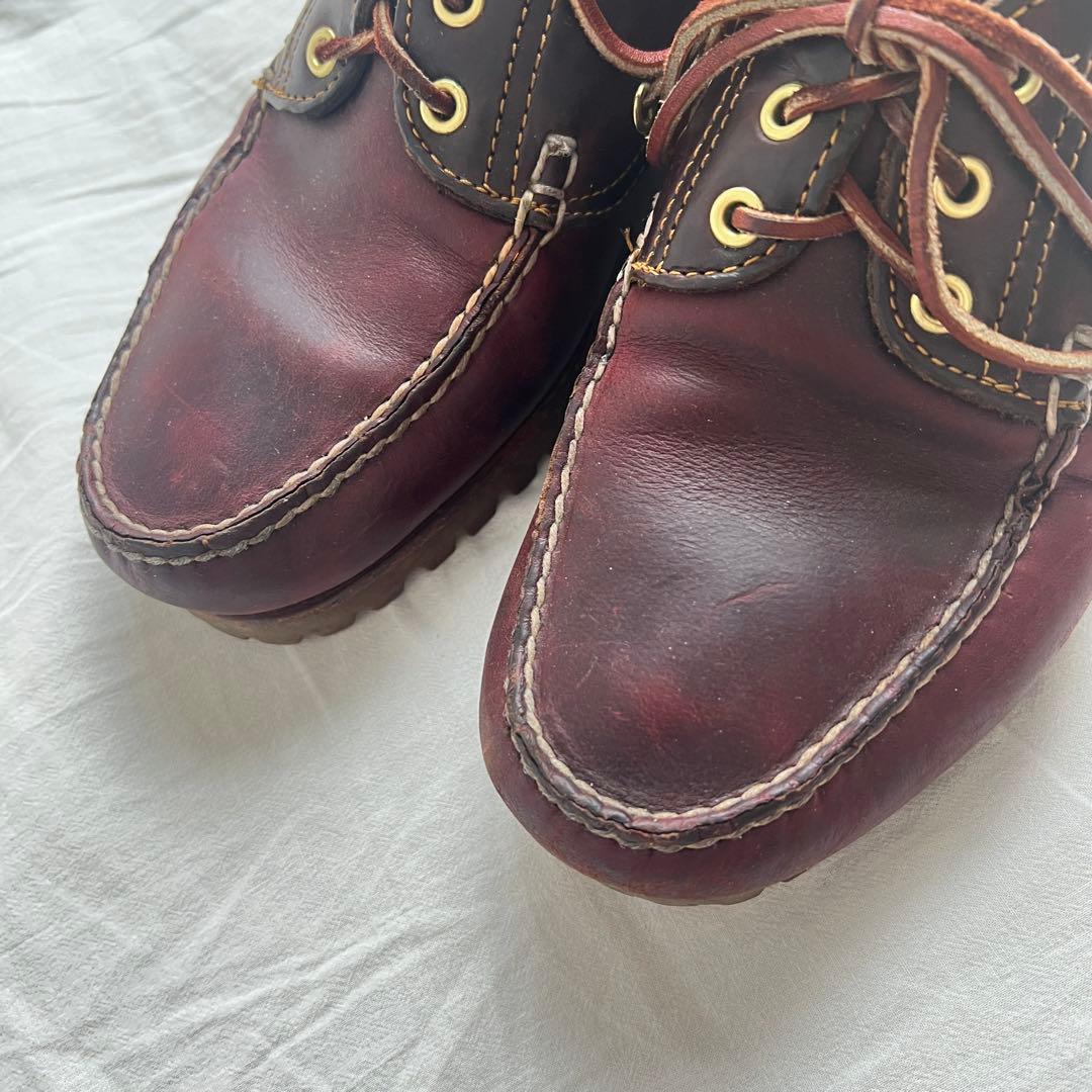 timberland 3eye アイコン クラシックラグ バーガンディー