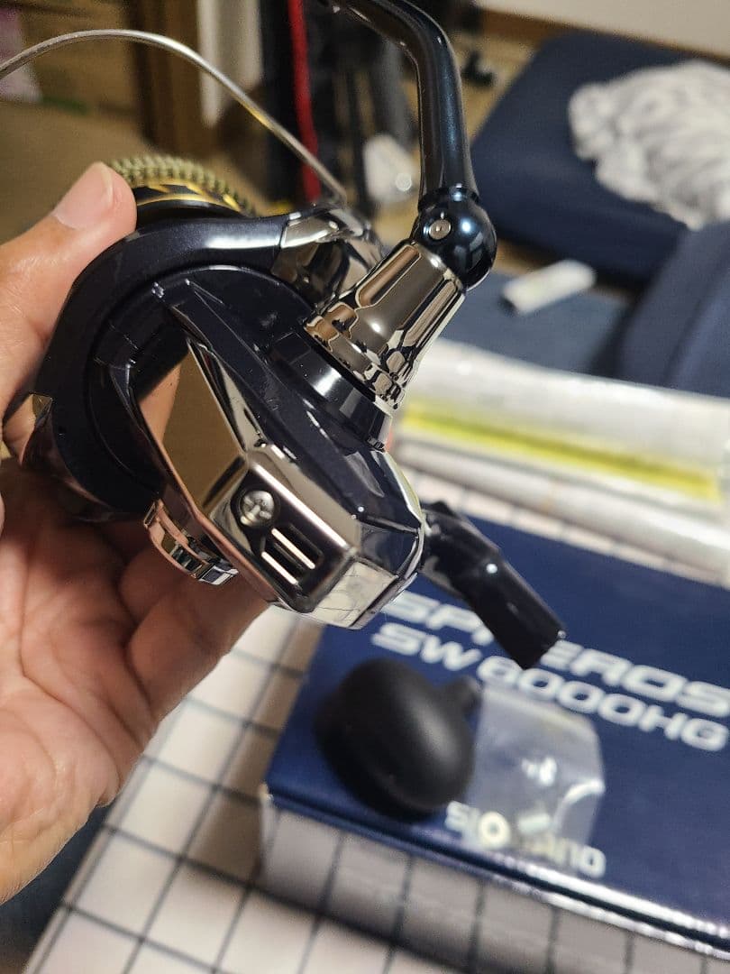 スフェロス SPHEROS SW 6000HG リール シマノ　ジギング