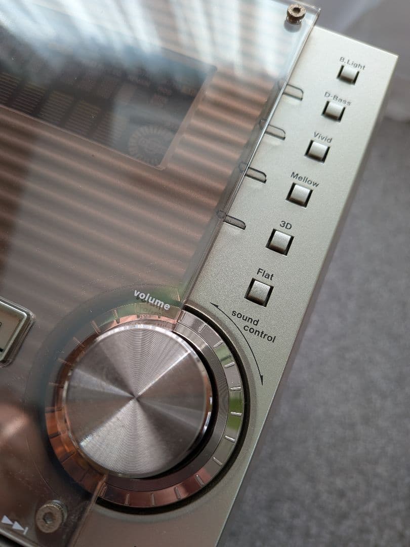 KENWOOD RXD-SL3MD リモコン付き　再生動作確認