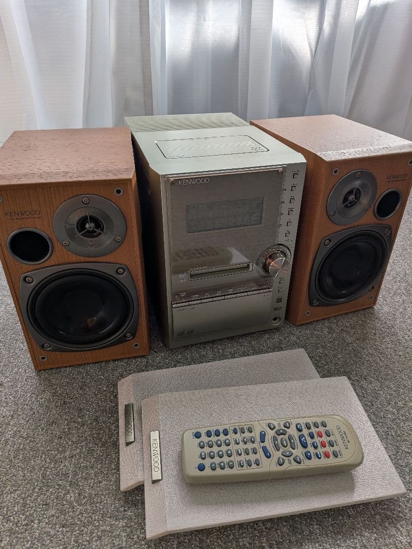 KENWOOD RXD-SL3MD リモコン付き　再生動作確認