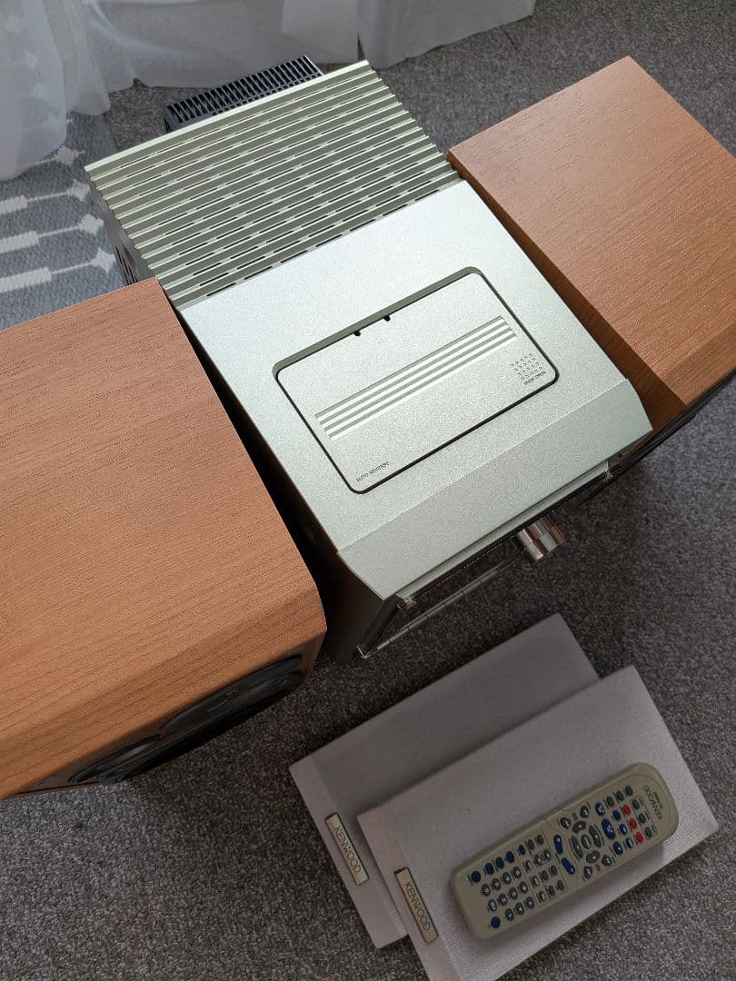 KENWOOD RXD-SL3MD リモコン付き　再生動作確認