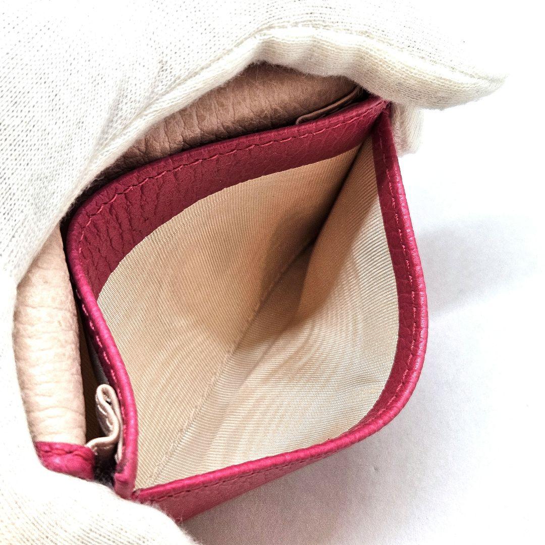 GUCCI GGロゴ マーモント レザー 名刺入れ カードケース ピンク