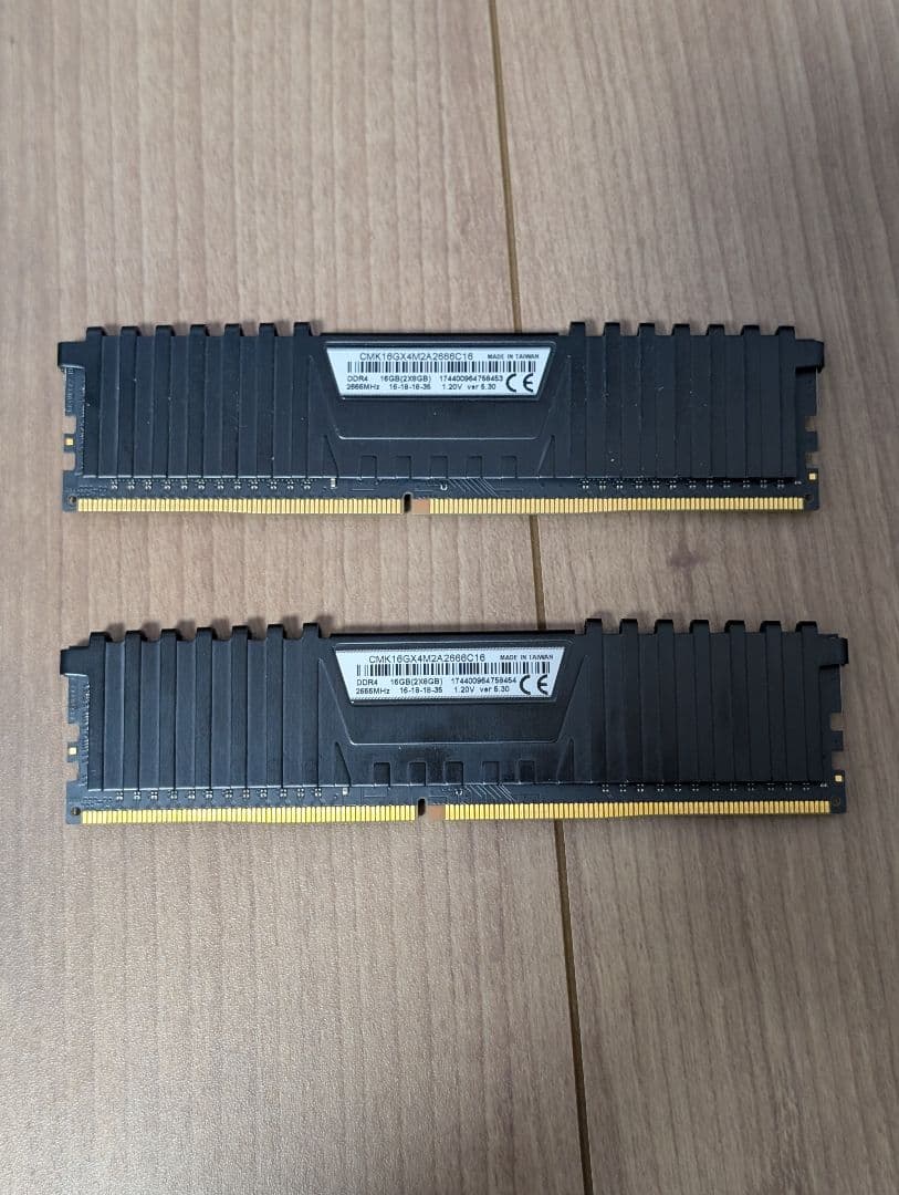 CorsairDDR4メモリ　16GB＋ryzen5 3600＋マザボセット