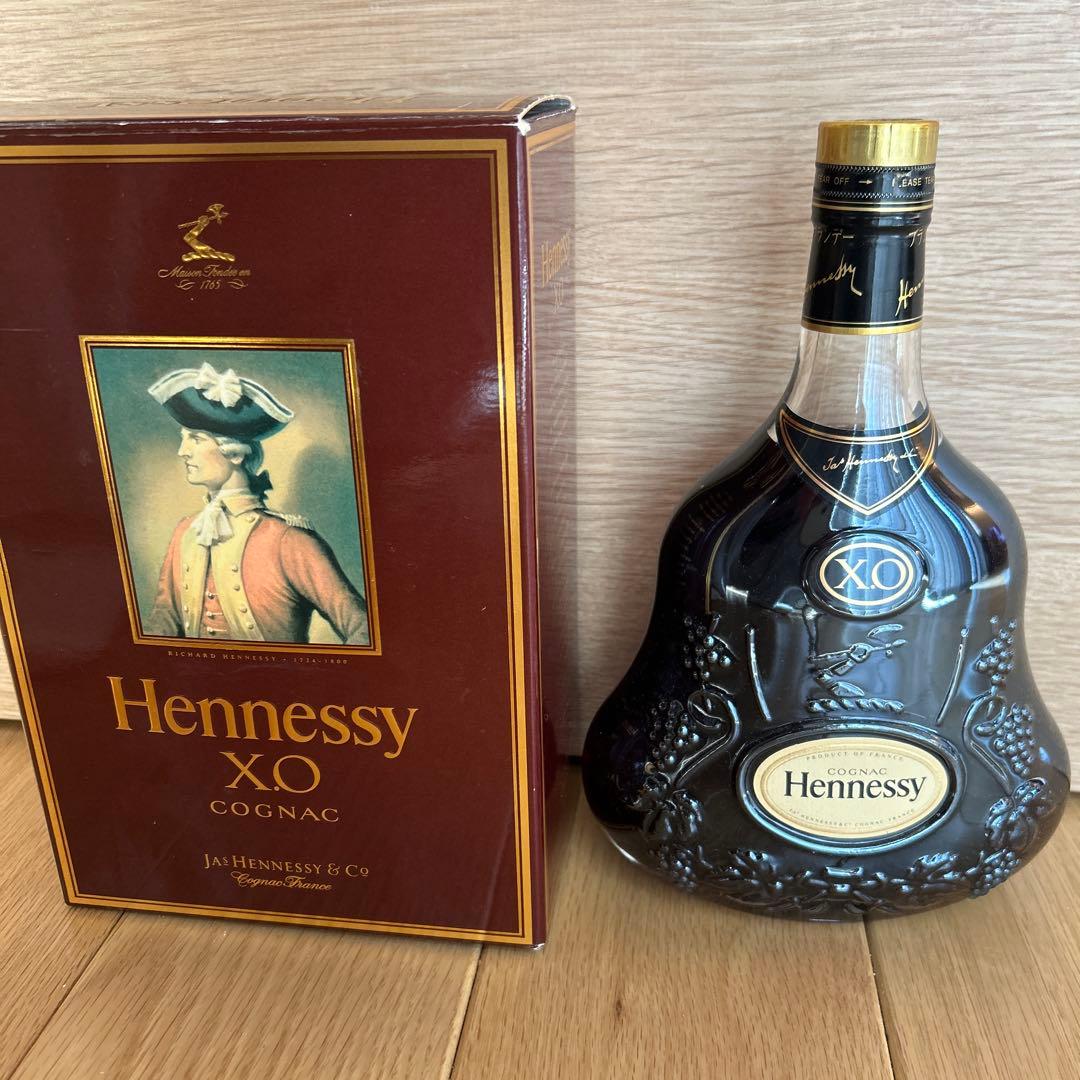 Hennessy X.O コニャック ボックス付き　ブランデー