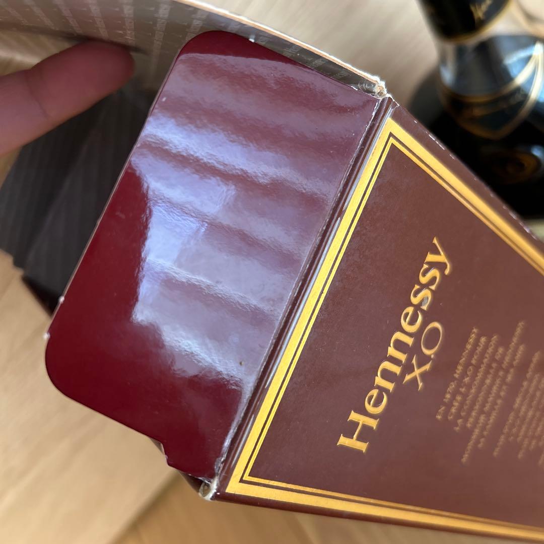 Hennessy X.O コニャック ボックス付き　ブランデー