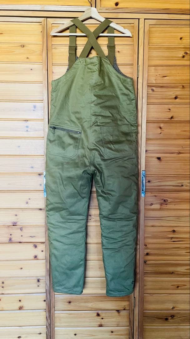 BLUCO ブルコ防寒オーバーオール カーキ色