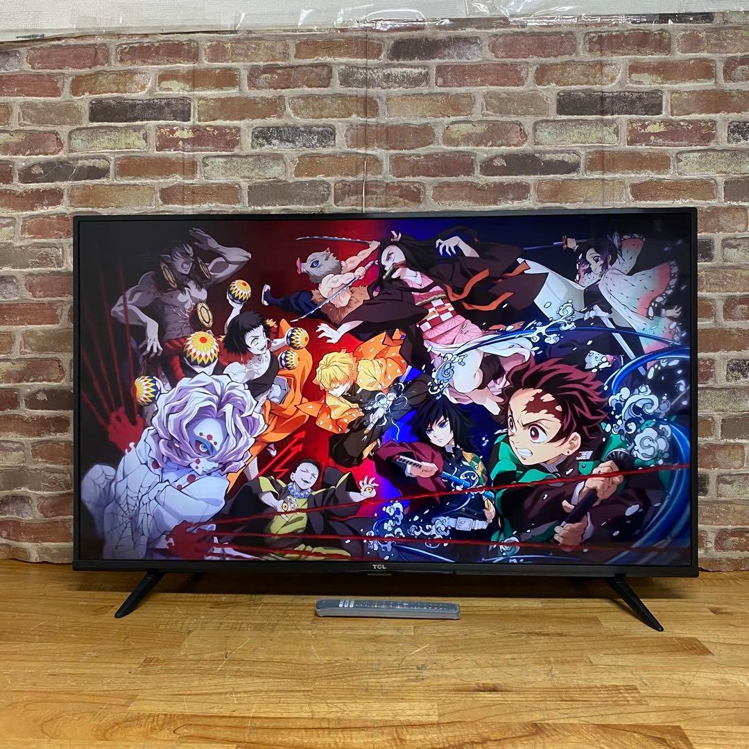 TCL 50V型 4K 液晶テレビ スマートテレビ 50P615 動画配信アプリ
