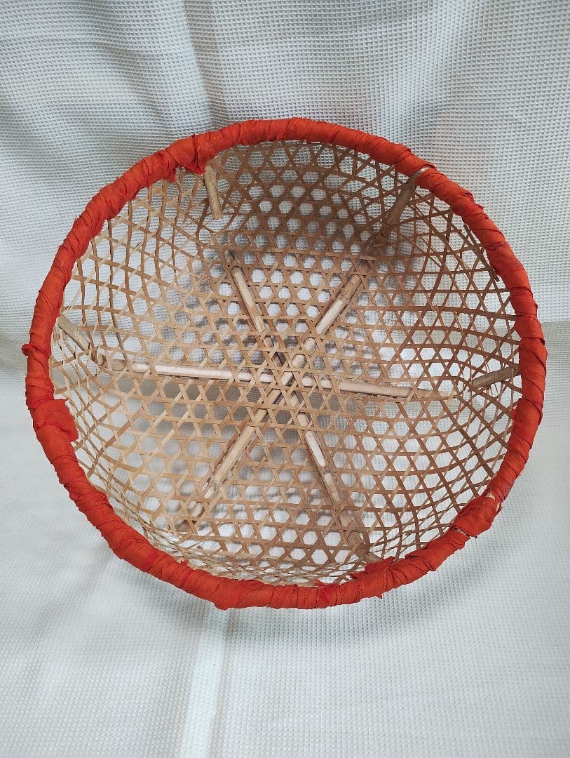 希少大サイズ　竹カゴ　竹籠　竹かご　8個