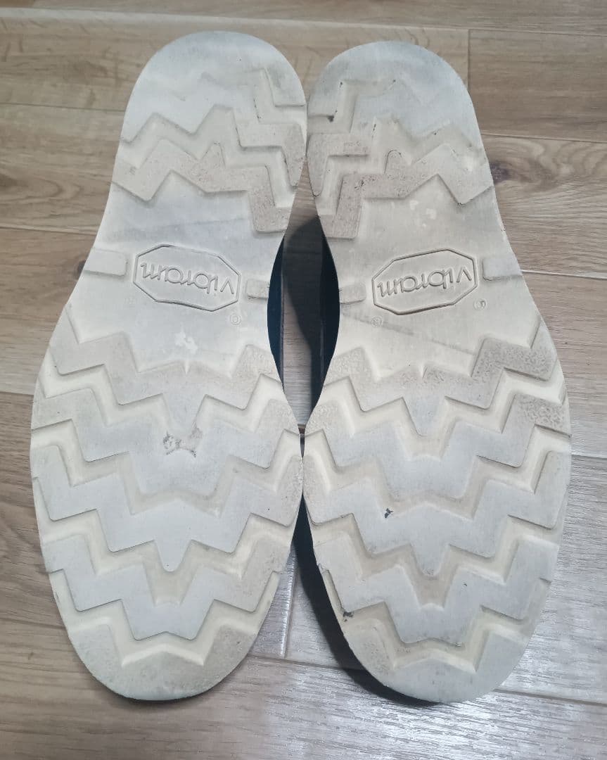 アメリカ製オークストリートブーツメーカーズ本革ネイビー8.5D26.5cm 中古