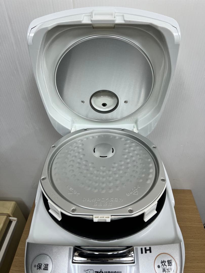 象印 IH炊飯器 NP-XB10 ホワイト 1.0L（5.5合）2020年製