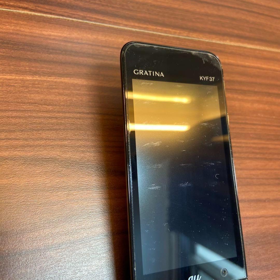 au KYOCERA KYF37SKA グラティーナ ガラケー 3477