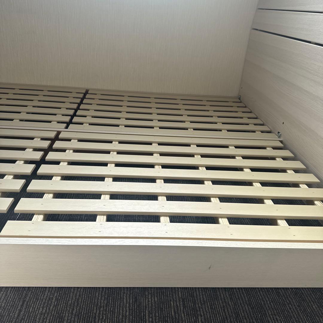 ニトリ ダブルベッドフレーム(EB-001 WW LEG/LOW)