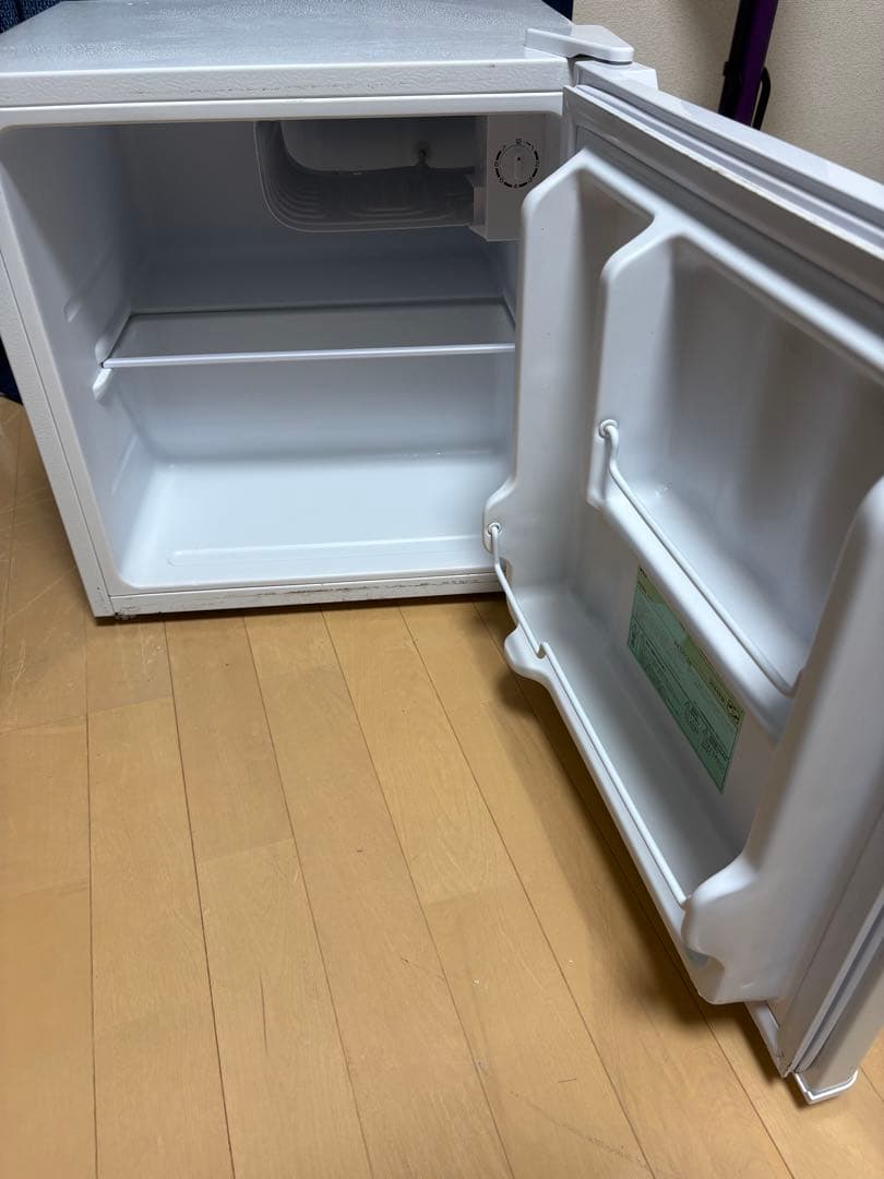 アイリスオーヤマ PRC-B051D-W ホワイト冷蔵庫 46L