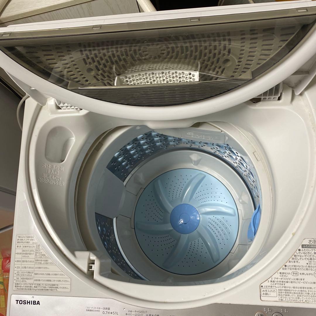 TOSHIBA STAR CRYSTAL DRUM 6kg洗濯機本体