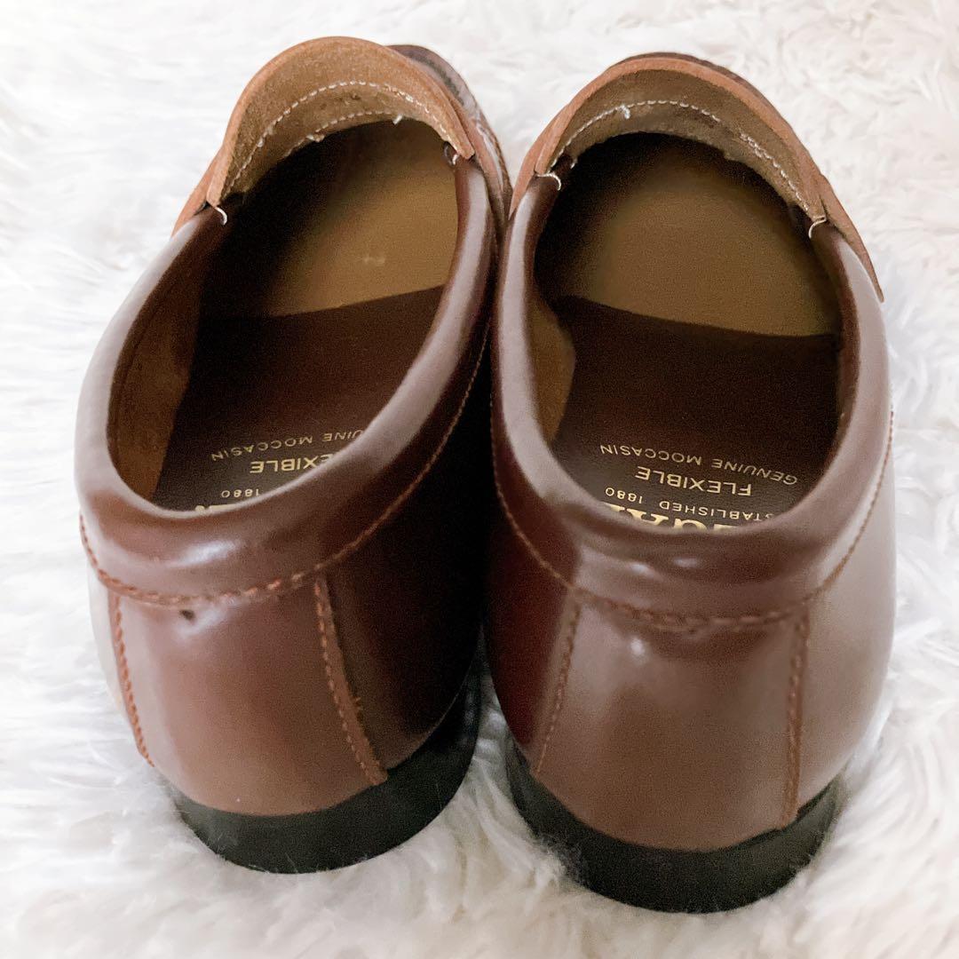 REGAL リーガル ローファー フレキシブル ブラウン23.5cm