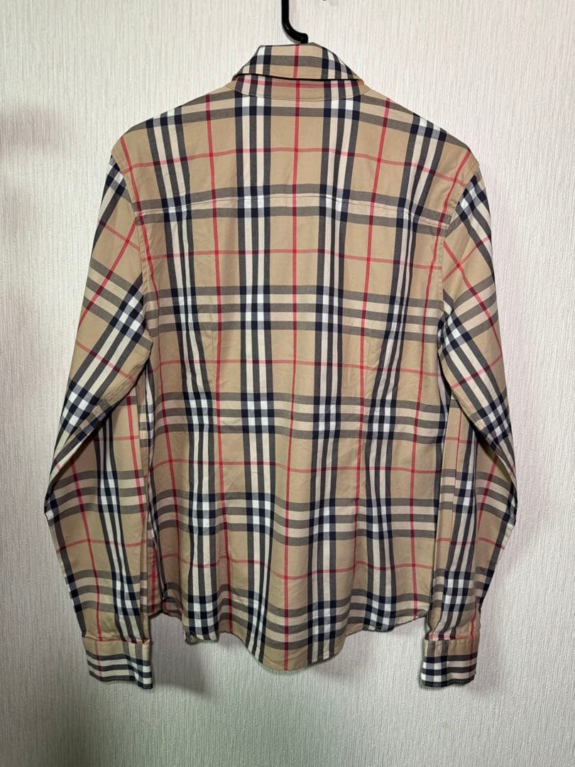 バーバリー　ノバチェックシャツL