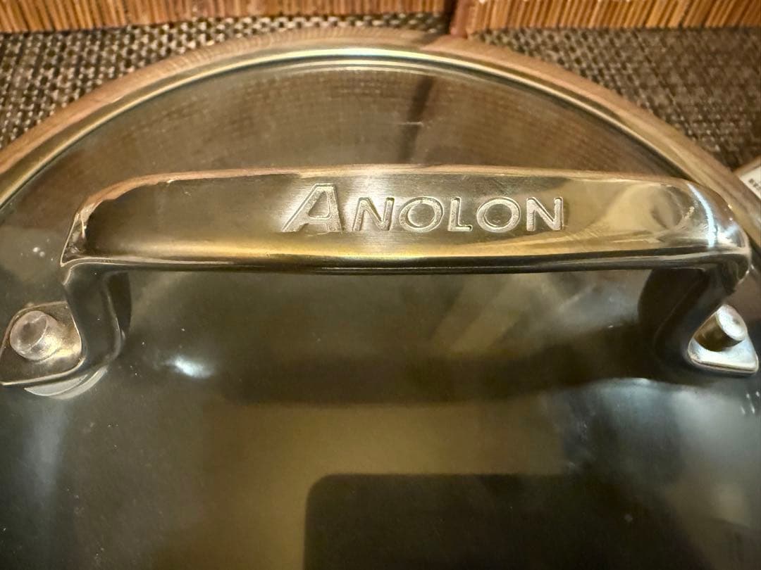 MEYER マキシム SS フライパン 20CM ANOLON ガラス蓋20CM