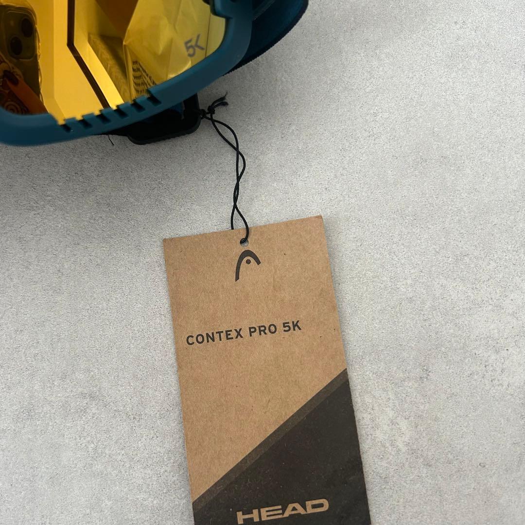 新品【HEADスキーゴーグル】 ミラーレンズ　Contex Pro 5K