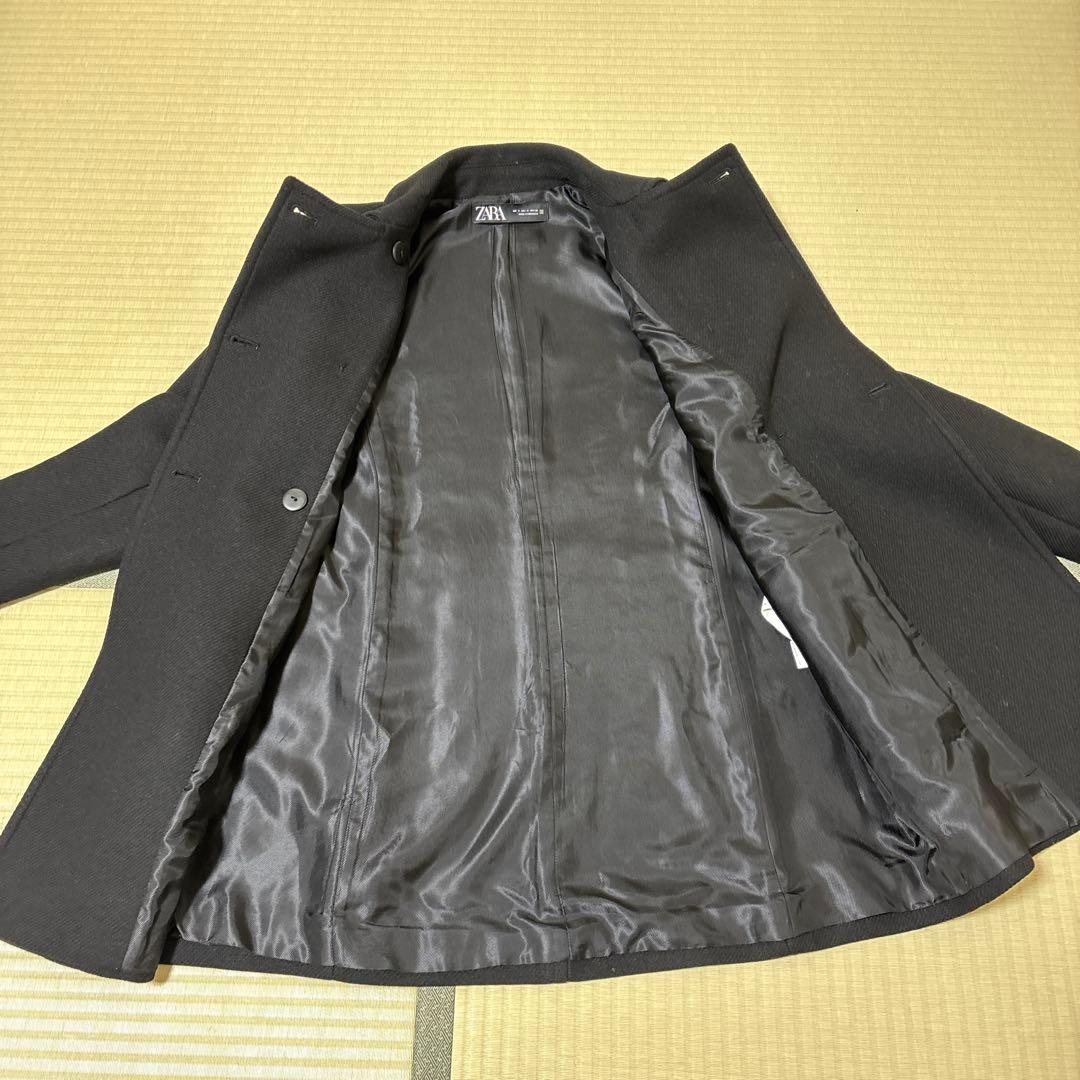 ZARA ウールブレンドコート