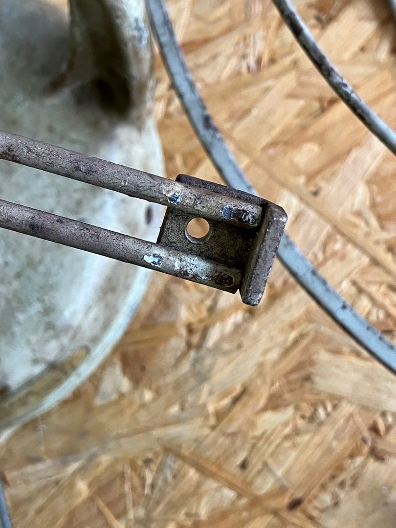 天井用 360度回転 レトロ扇風機 動作品　昭和アンティーク　列車内扇風機タイプ