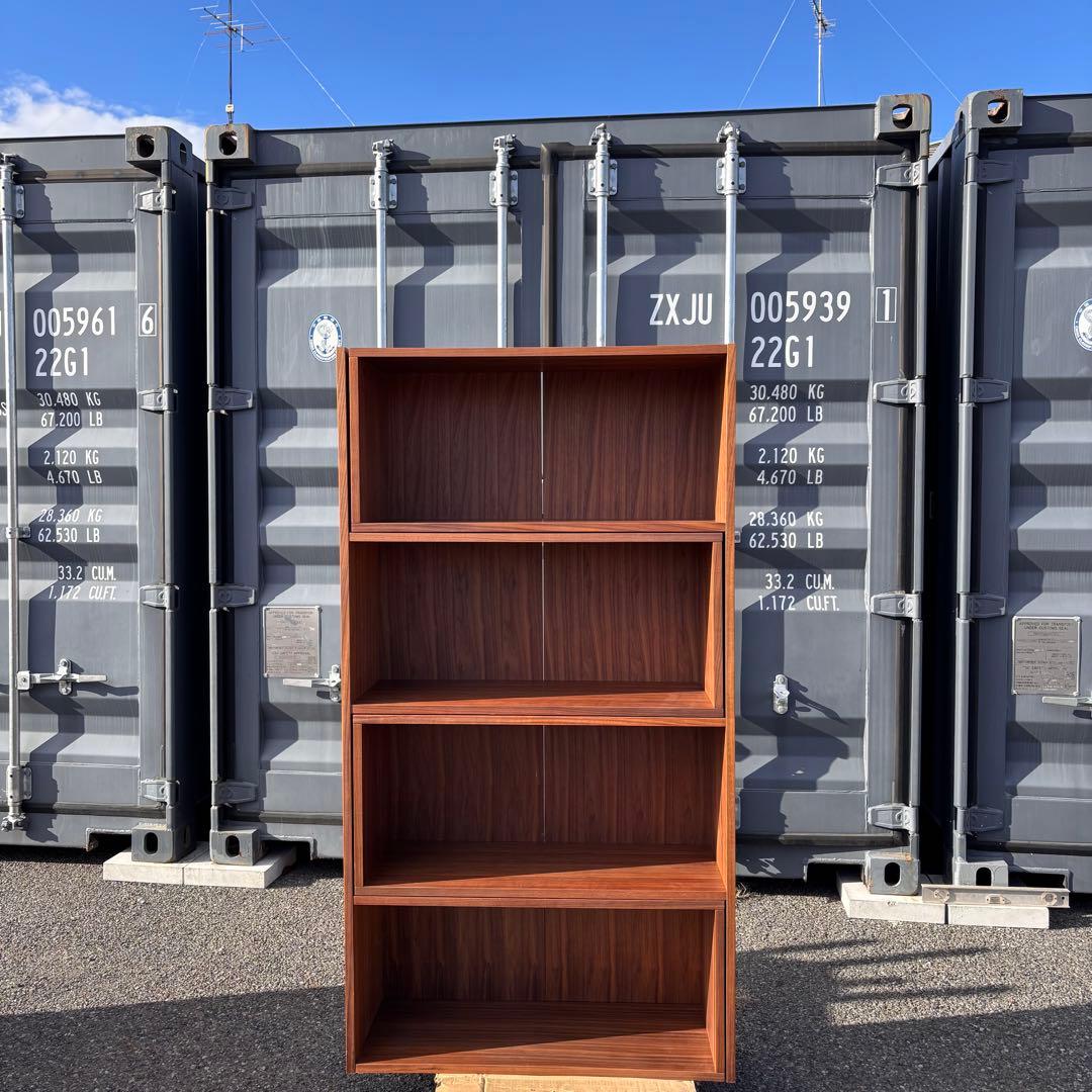 モーダエンカーサ ? フレキシブル ブックケース ウォールナット 本棚 家具