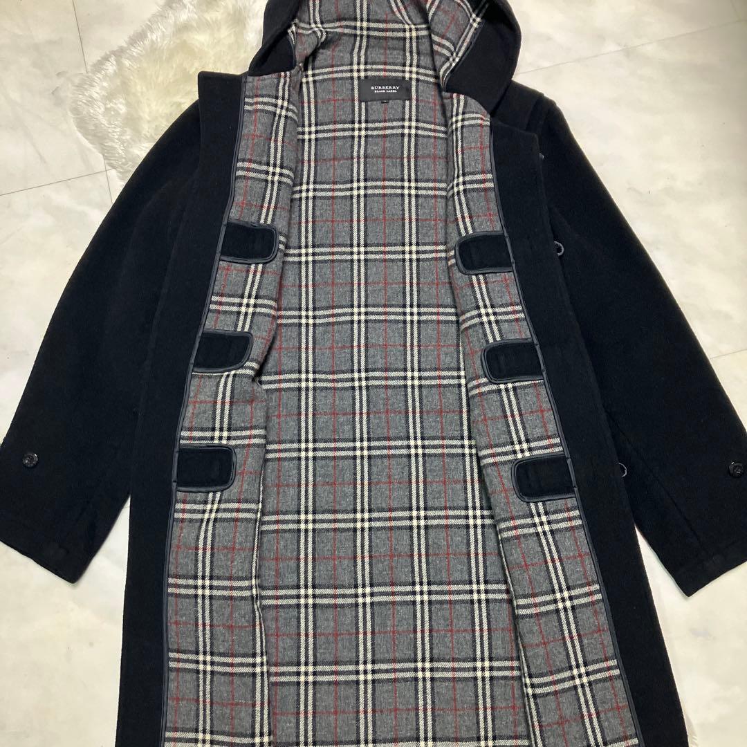 BURBBERY BLACK LABEL ダッフルコート　L フード