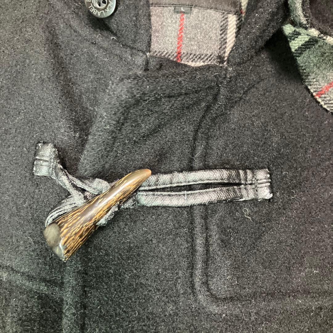 BURBBERY BLACK LABEL ダッフルコート　L フード